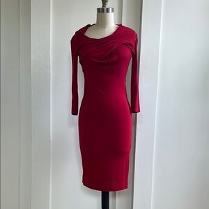 Vivienne Westwood draped red dress